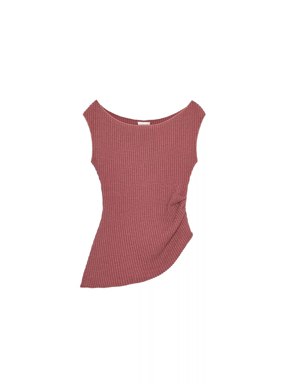 Zara Draped Asymmetric Top, size S